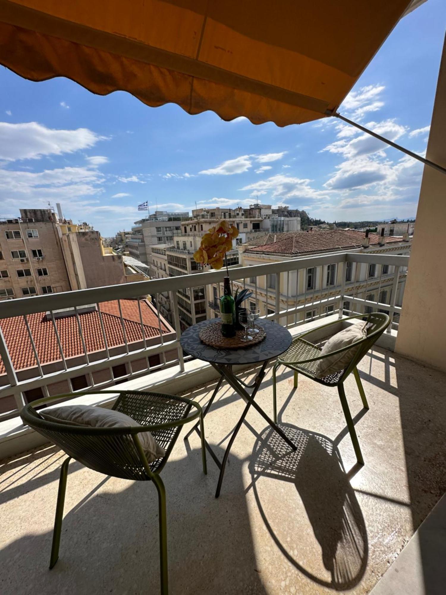 2 Bd Apt In Syntagma With Acropolis View Афины Экстерьер фото